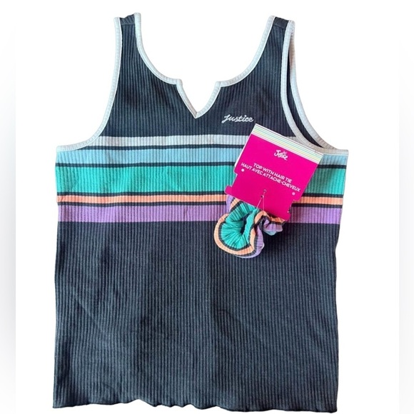 NEW Justice Girls L/XL Hoodies & Tank Top  Bundle - Picture 4 of 5